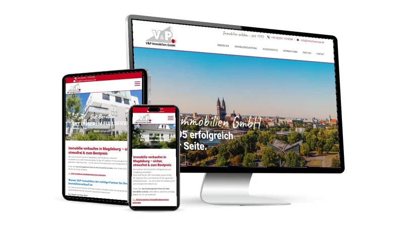 Website besuchen: V&P Immobilien GmbH